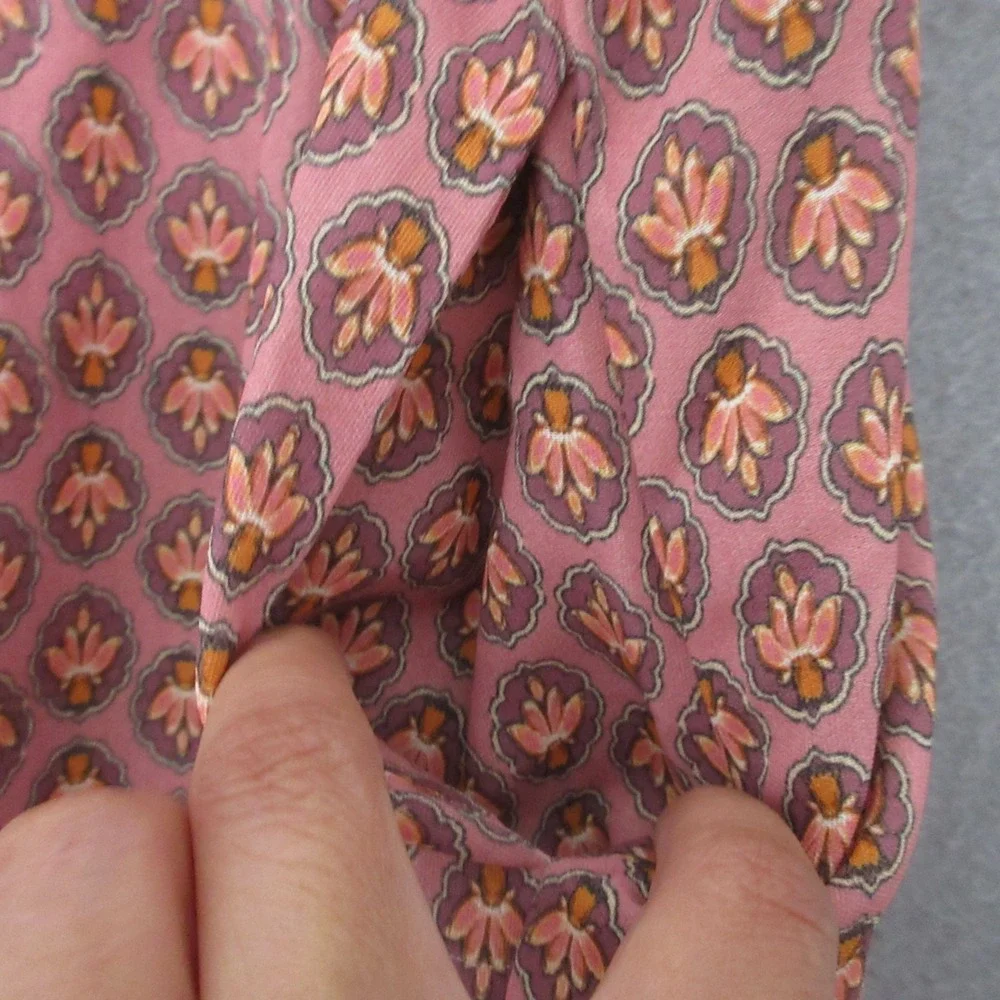 Three Bird Nest Pink and Brown Wide Leg Pants - Picture 4 of 14